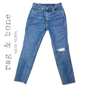 Rag & Bone Pamela Cropped High Rise‎ Skinny Jeans Women’s Size 29